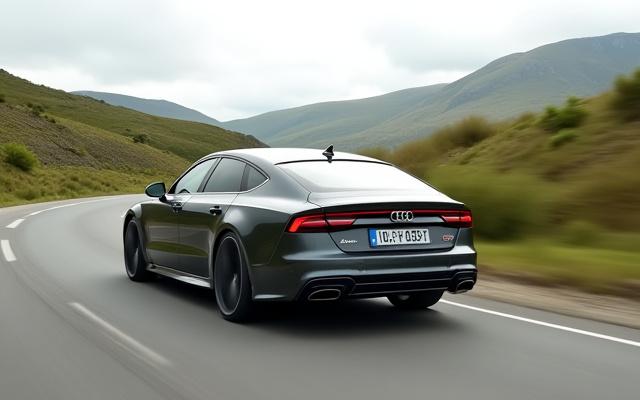 Audi RS7 مع إعادة رسم خرائط ECU متقدمة