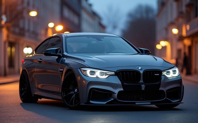 BMW M4 F82 مع تحسين التعليق